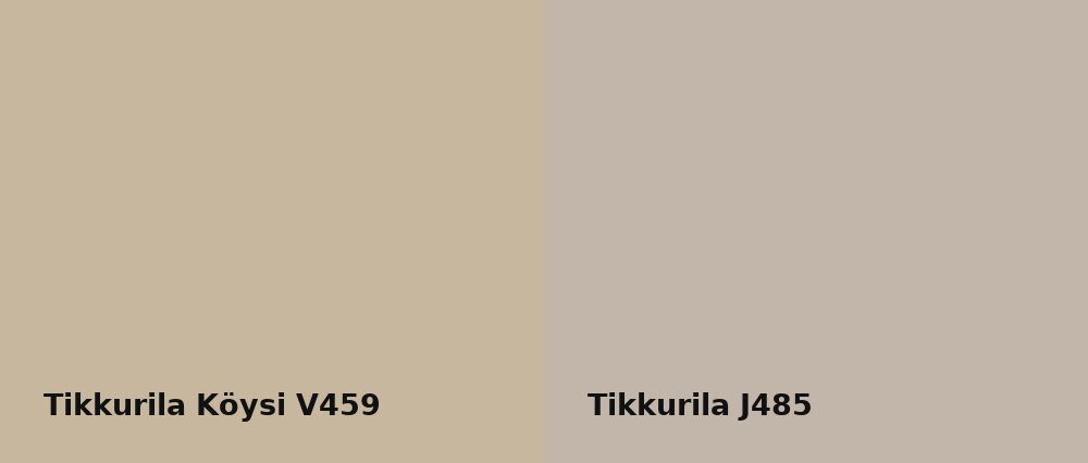 Tikkurila Köysi V459 vs Tikkurila  J485