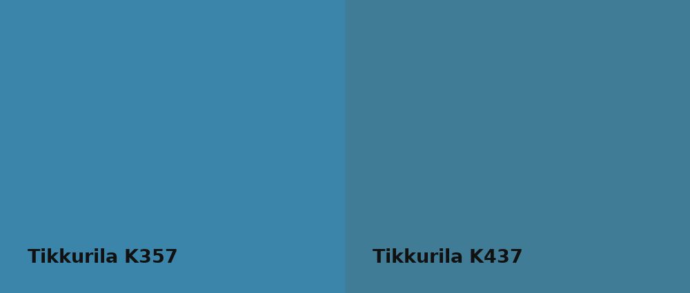 Tikkurila  K357 vs Tikkurila  K437