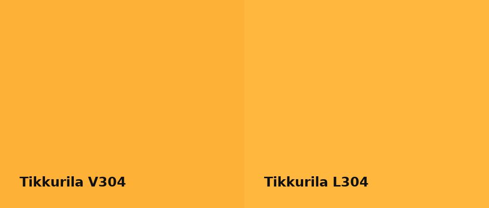 Tikkurila  V304 vs Tikkurila  L304