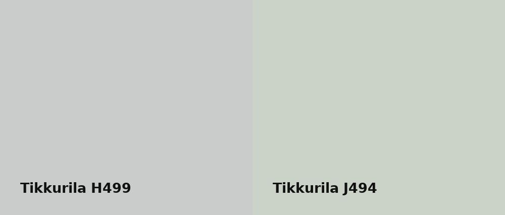 Tikkurila  H499 vs Tikkurila  J494