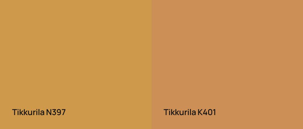 Tikkurila  N397 vs Tikkurila  K401