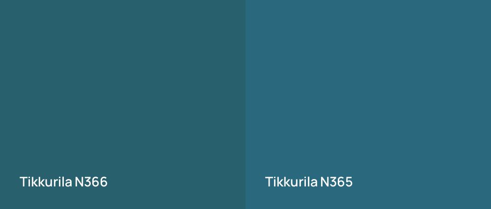 Tikkurila  N366 vs Tikkurila  N365